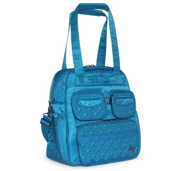 Lug Puddle Jumper LE Convertible Tote Bag Ocean Blue - Picture 2 of 13